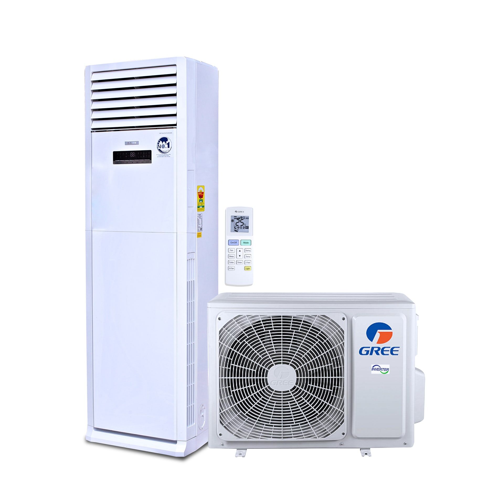 Gree 5.0 HP Inverter R410 AC Floor standing 48000BTU Best AC